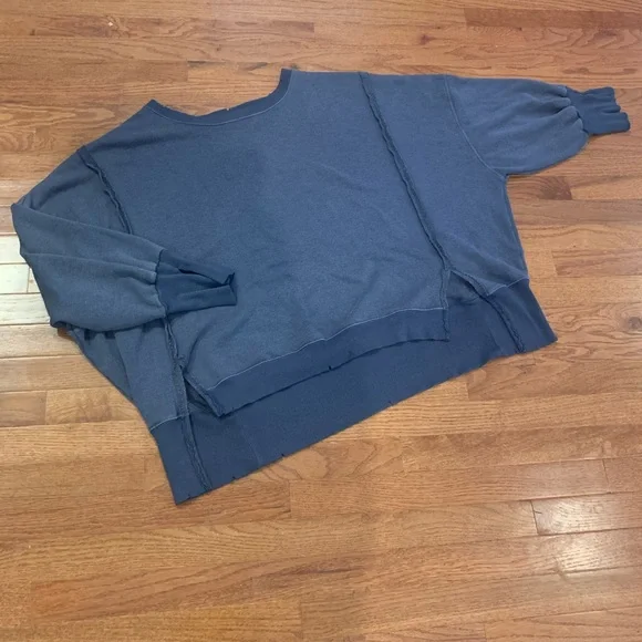 We The Free Navy Blue Crew Neck Sweater - Picture 6 of 7